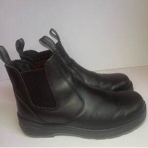 Men's Black Leather Boots